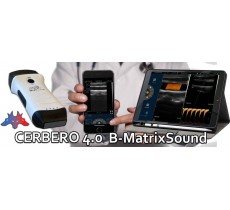 Sonda ecografica Wireless Cerbero 4.0 B-Matrixsound Cardio+Convex+Linear Color Doppler